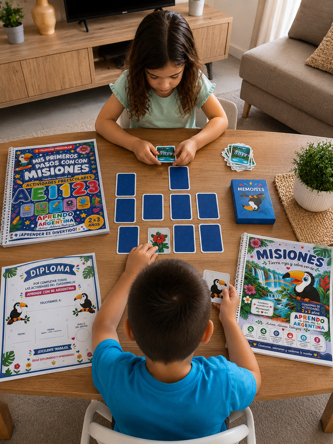 Aprender jugando desde los primeros años ,desarrollá su creatividad, atención y pensamiento con actividades inspiradas en metodología Montessori