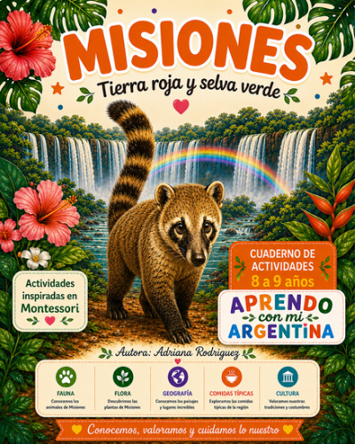 COMBO MISIONES 8-9 

Aprender las primeras habilidades
y descubrir Argentina jugando.
Más de 100 actividades educativas + juego didáctico Memotes + diploma de finalización, todo en formato PDF imprimible para utilizar las veces que quieras.