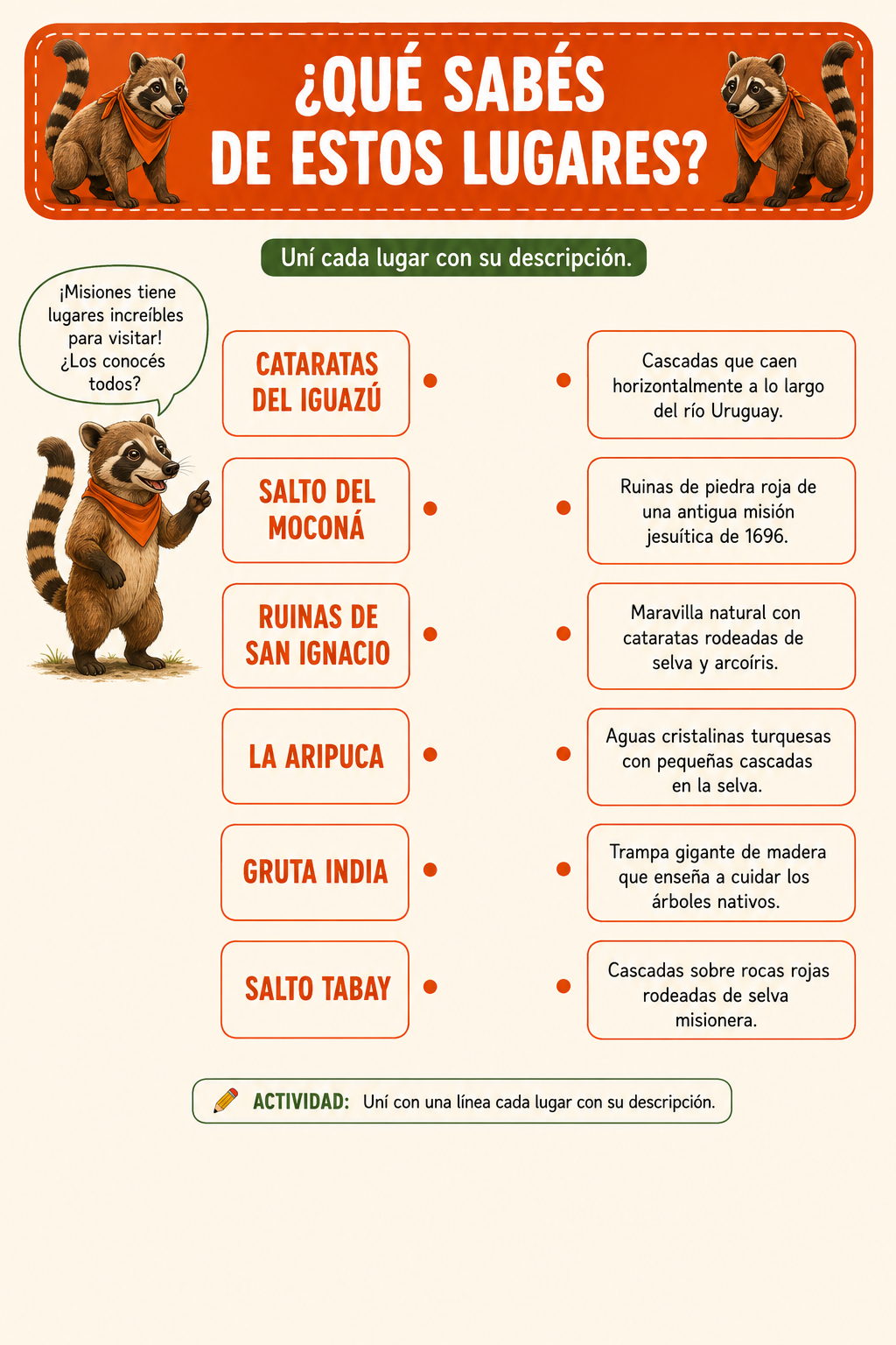 COMBO MISIONES 8-9 

Aprender las primeras habilidades
y descubrir Argentina jugando.
Más de 100 actividades educativas + juego didáctico Memotes + diploma de finalización, todo en formato PDF imprimible para utilizar las veces que quieras.
