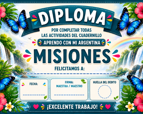 Desarrollá su creatividad y refuerza la escuela, mientras aprende/ Combo Misiones 6-7 años